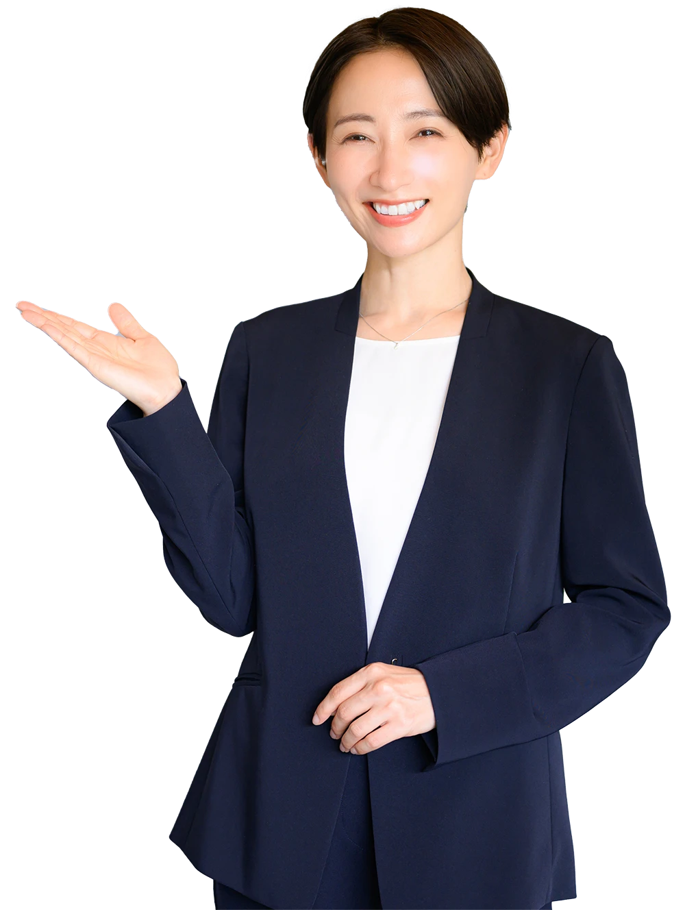 スーツの女性